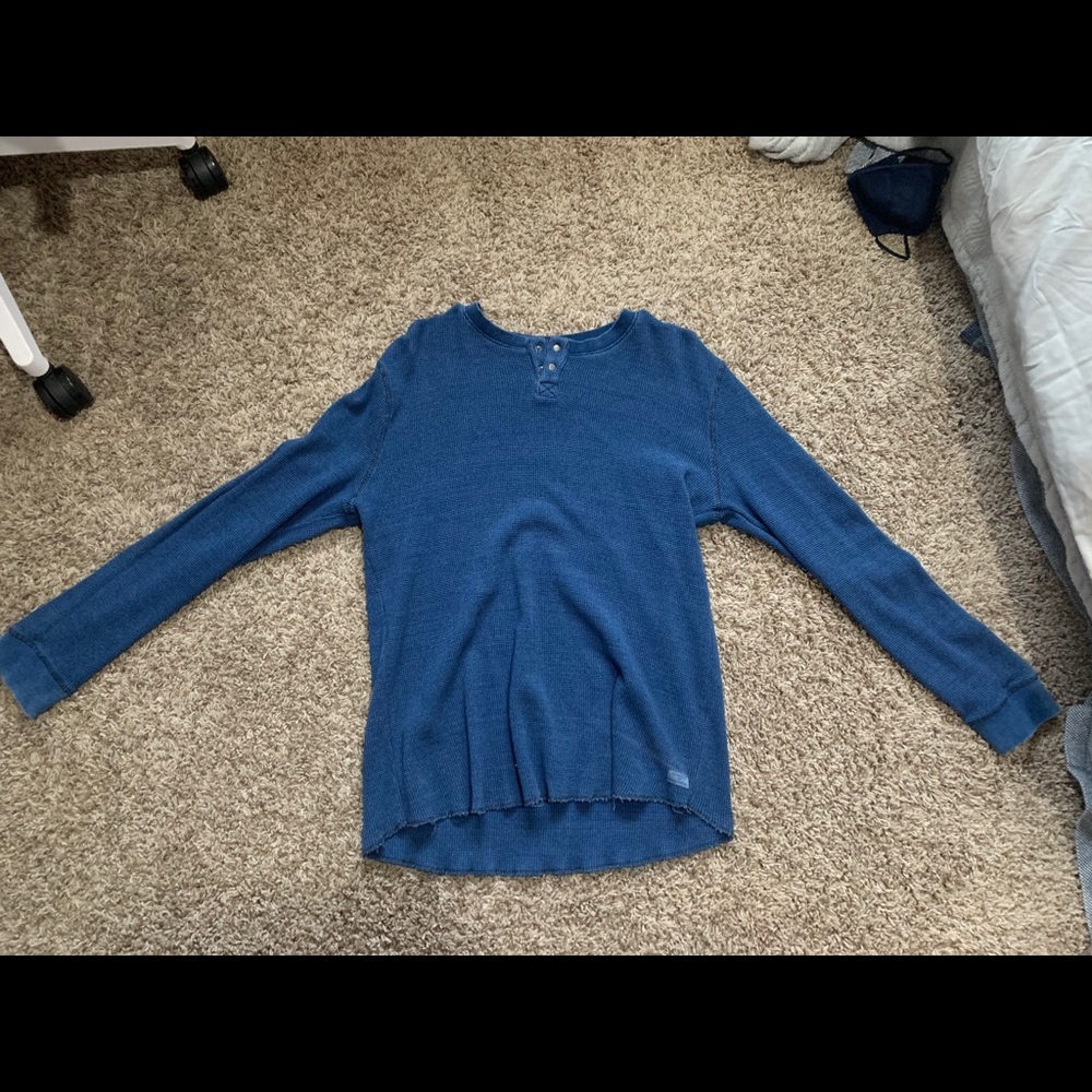 Lucky brand 2 button sweater.